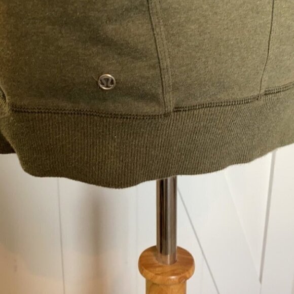 LULULEMON Mula Bundle WrapHeathered Fatigue Green / Heathered Dark Grey sz 4 - Picture 7 of 11